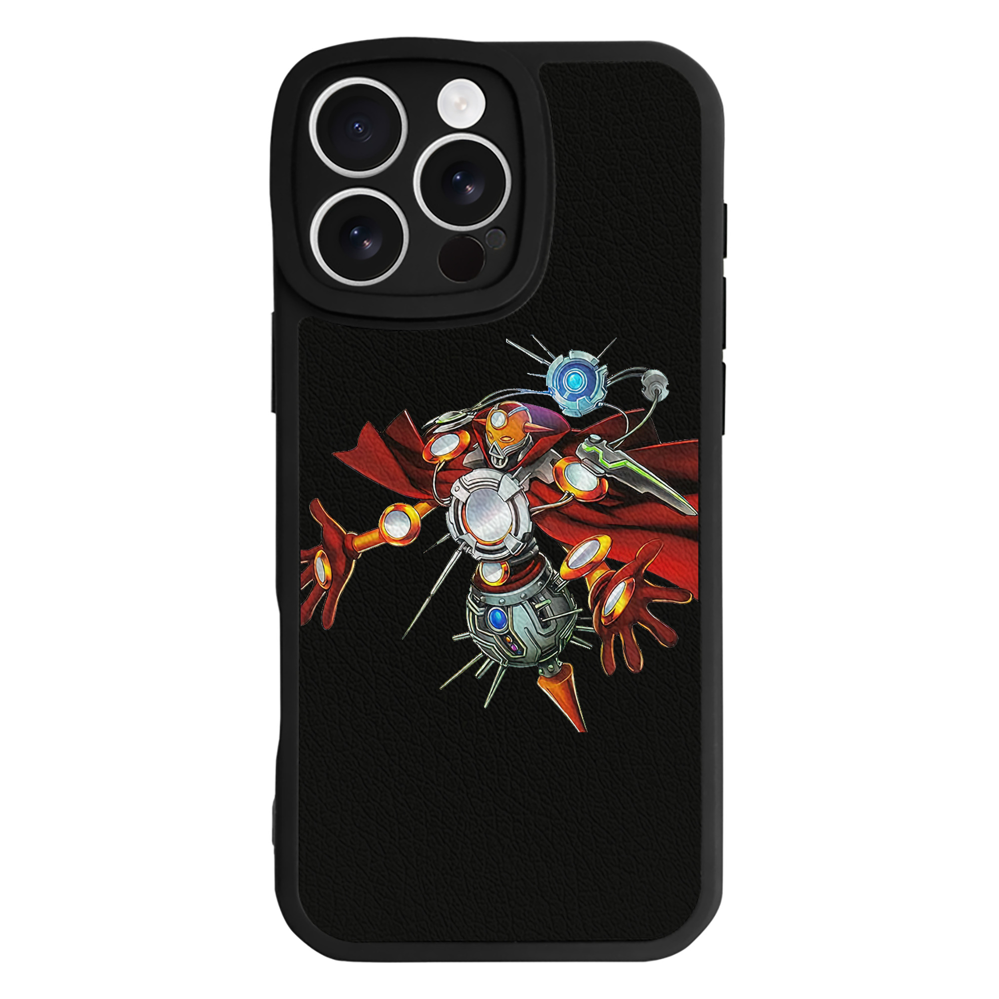 遊☆戯☆王 Yu-Gi-Oh! 【iPhone 16シリーズ対応】シリコンスマホケース（レザー調） 材質：シリコン